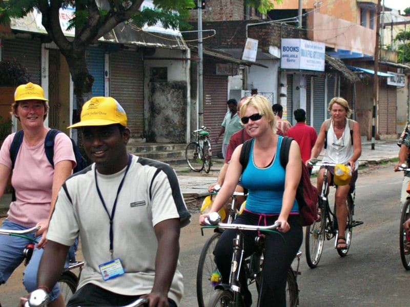 Kadumbadi Bicycle Tour, Mahabalipuram