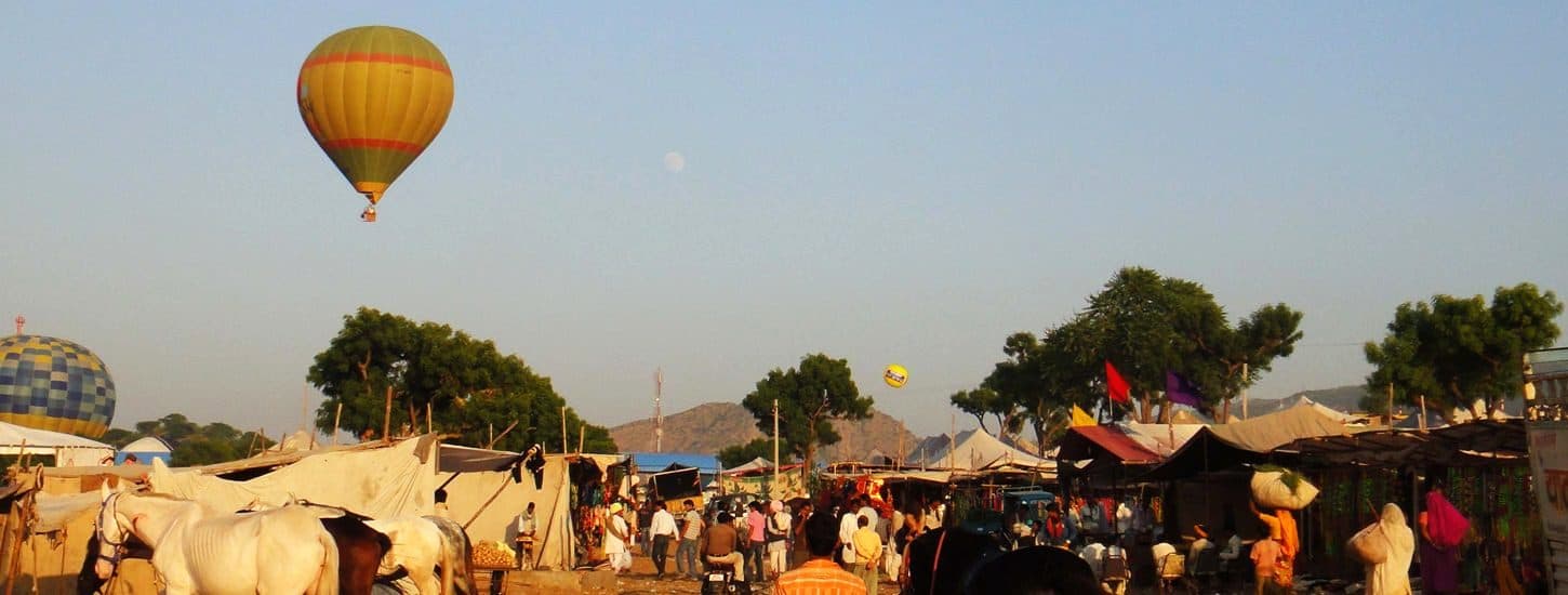 Pushkar Hot Air Balloon Festival