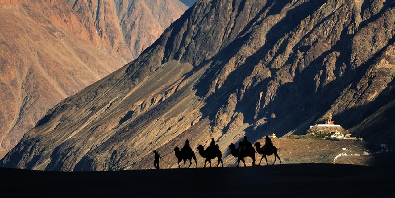 Ladakh, Leh Ladakh Ep 4, Ladakh Marathi, Nubra Valley, Leh to Hunder, Camel Safari