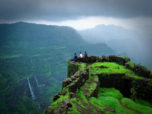 Rajmachi Fort (79 km from Pune)