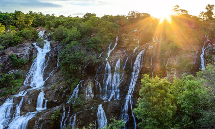 Shivanasamudra Waterfalls - 135 km from Bangalore
