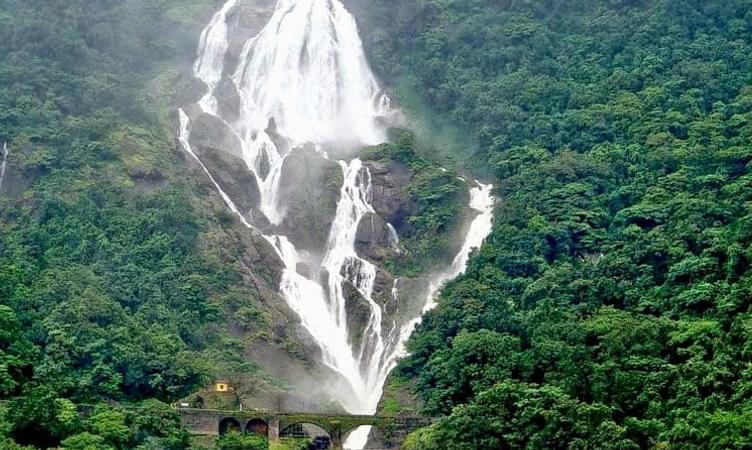 Dudhsagar Falls - 600 Kms from Bangalore