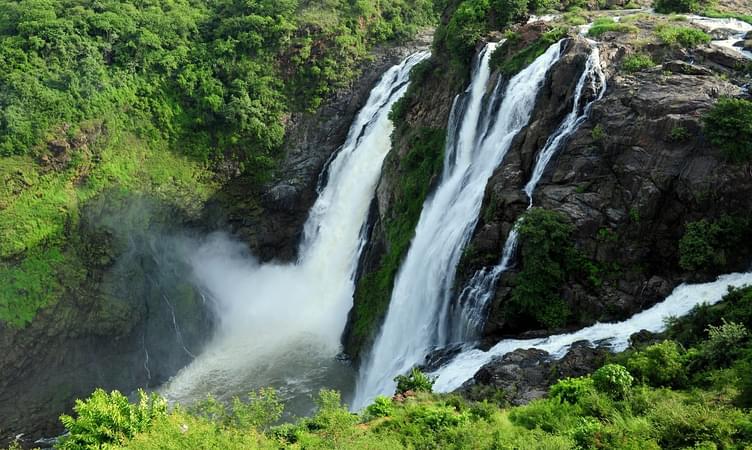 Shivanasamudra Falls - 110 km from Bangalore