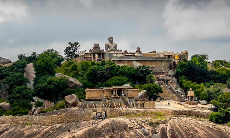 Shravanabelagola - 143 km from Bangalore