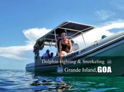 Dolphin Sighting And Snorkeling At Grande Island In Goa