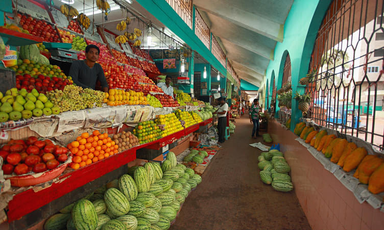 Shopping In Covered Market Margao