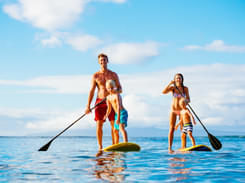Stand Up Paddle Boarding in Belle Mare