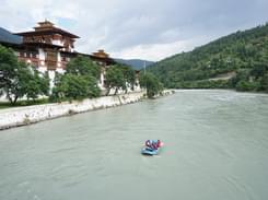 Rafting in Mo Chu River in Bhutan