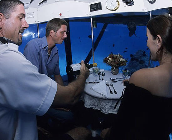 Lunch In A Submarine In Mauritius