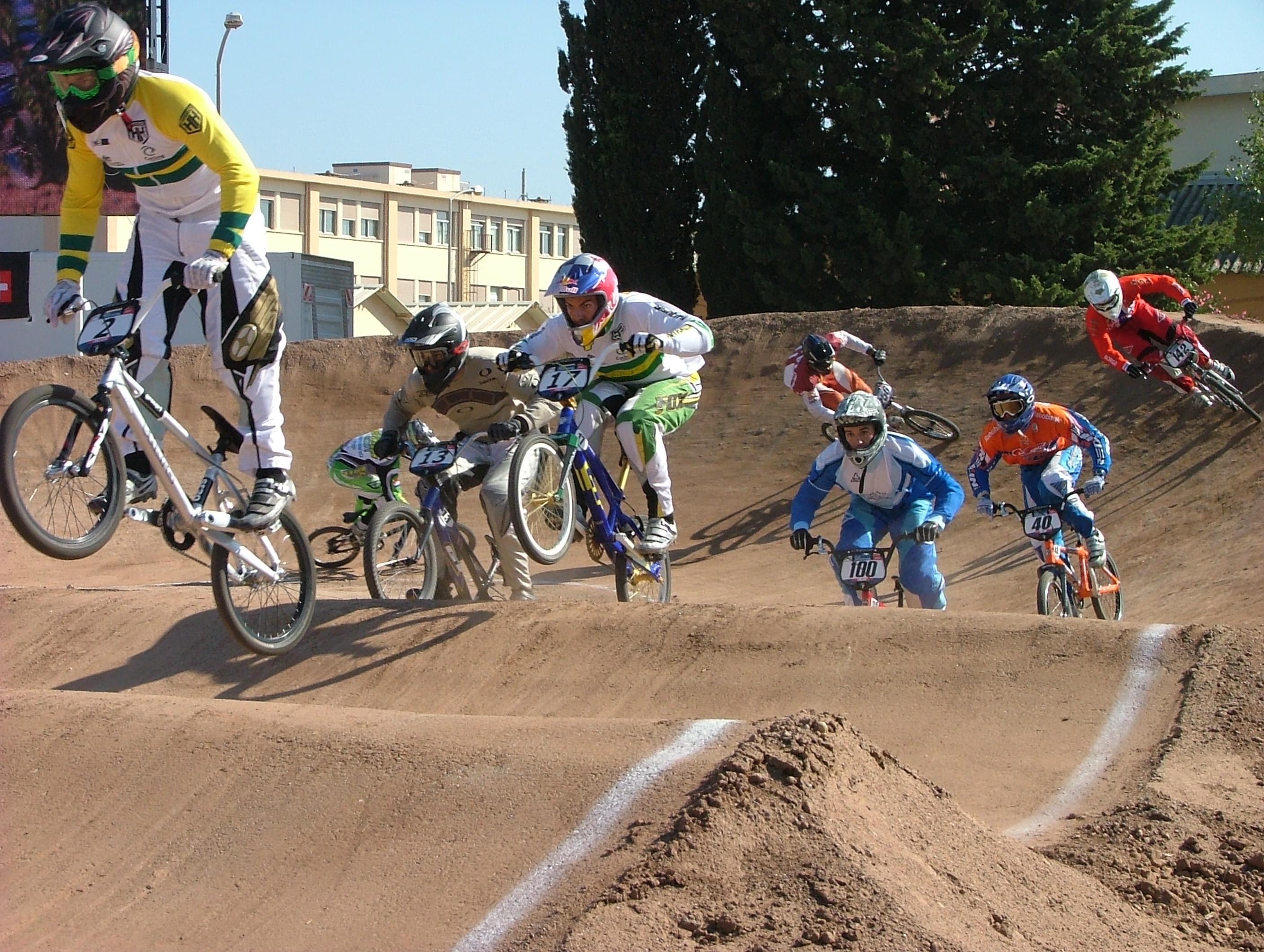 Bmx Racing At Lai Chi Kok In Hong Kong