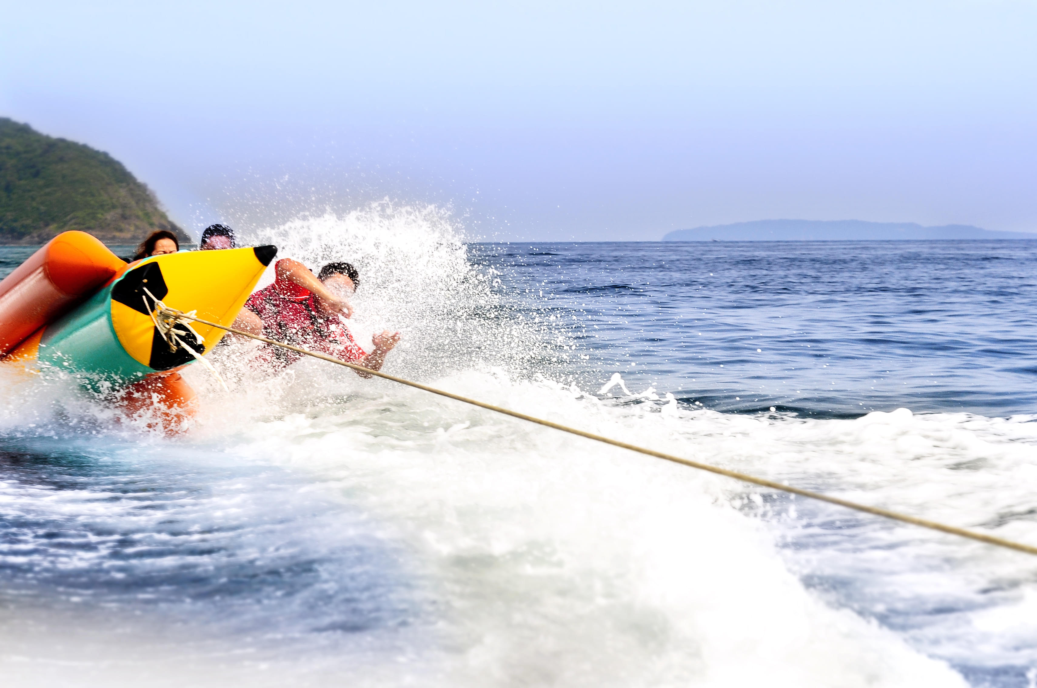 Banana Boat Ride in Maldives