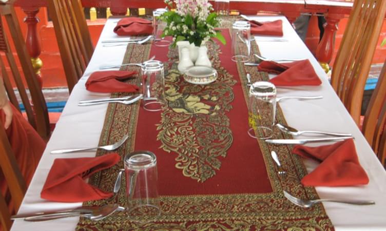 Romantic Dinner Cruise by Rice Barge in Bangkok