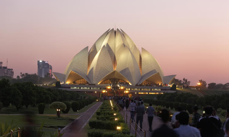 Visit the Lotus Temple for Inner Peace