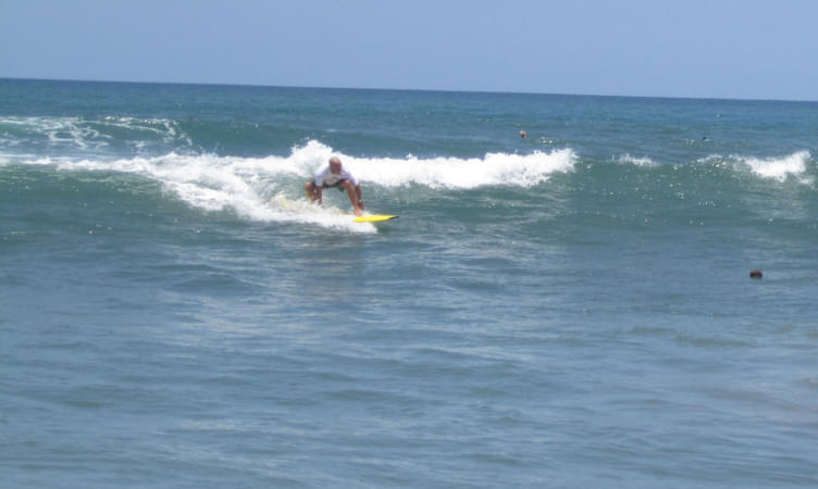 Go surfing at Echo Beach