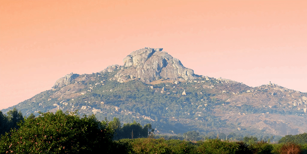 Shivaganga Hill - 51 km from Bangalore
