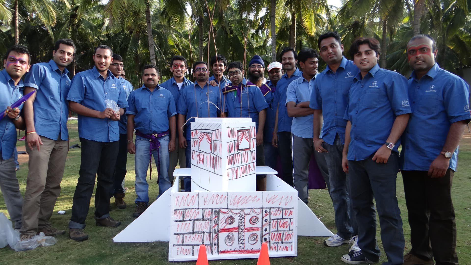 Prakruthi Club and Resort: Castle Building