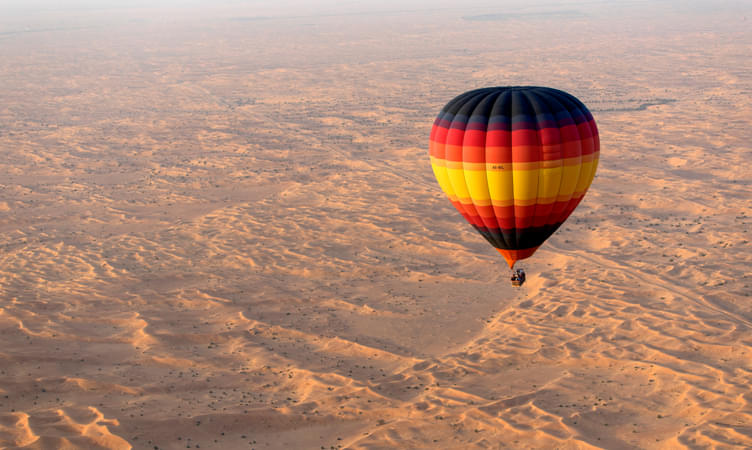 Hot Air Balloon Desert Safari