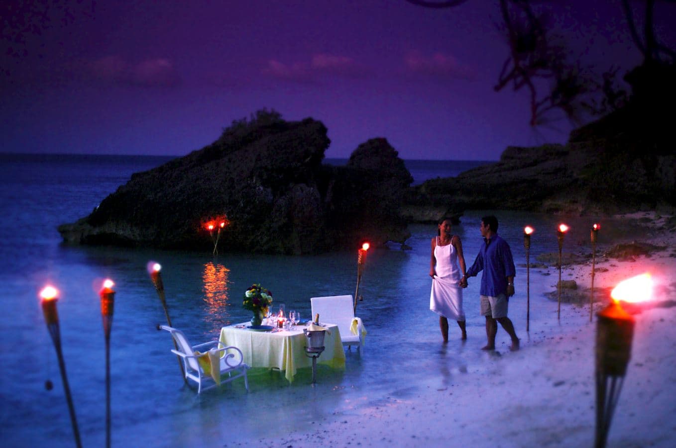 Most Romantic Beach Dinner - The Samaya Bali