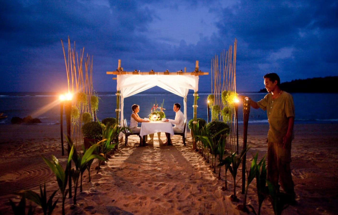 Dinner With Majestic Beach Sunset - Hilton Bali Resort
