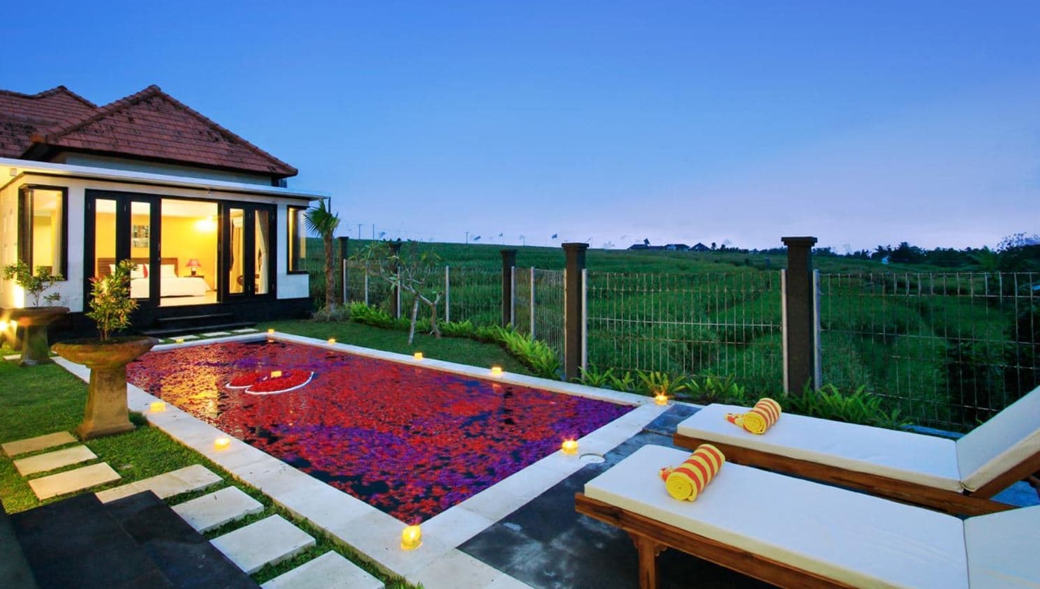 View Sunset On Horizon At Pande Villas