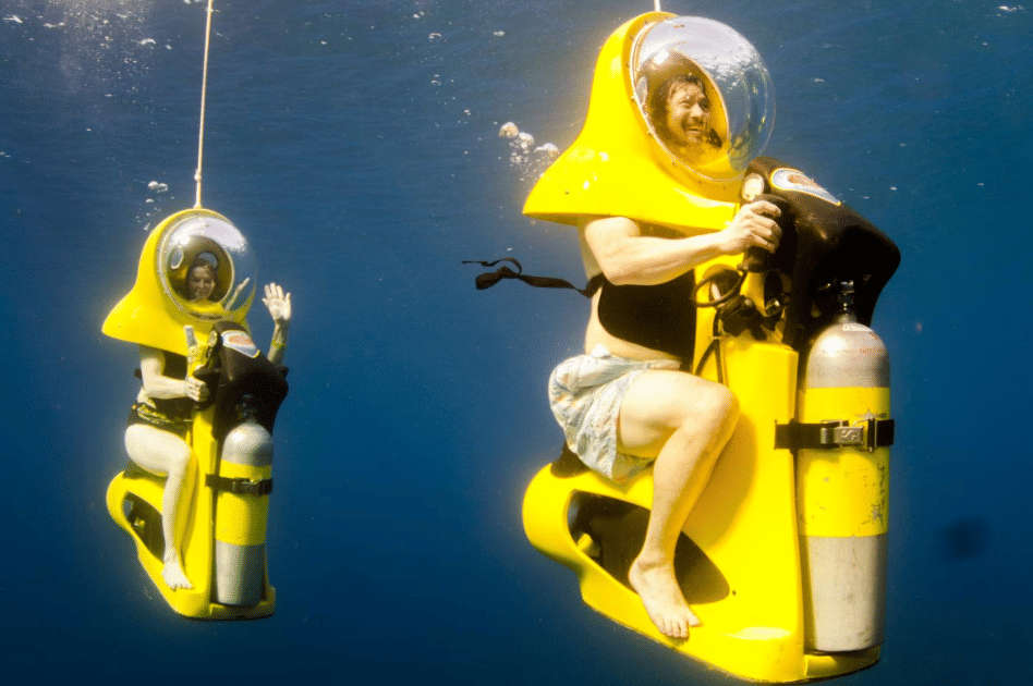 Under The Sea Scooter Ride Experience