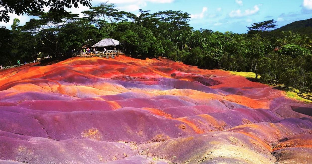 Visit Coloured Earth of Chamarel