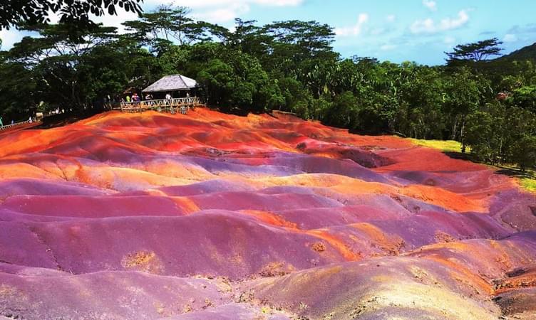 Visit Coloured Earth of Chamarel