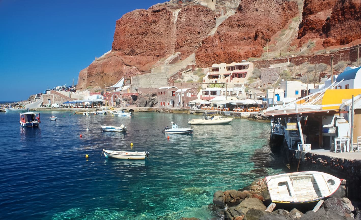 Explore Amazing Ammoudi Bay