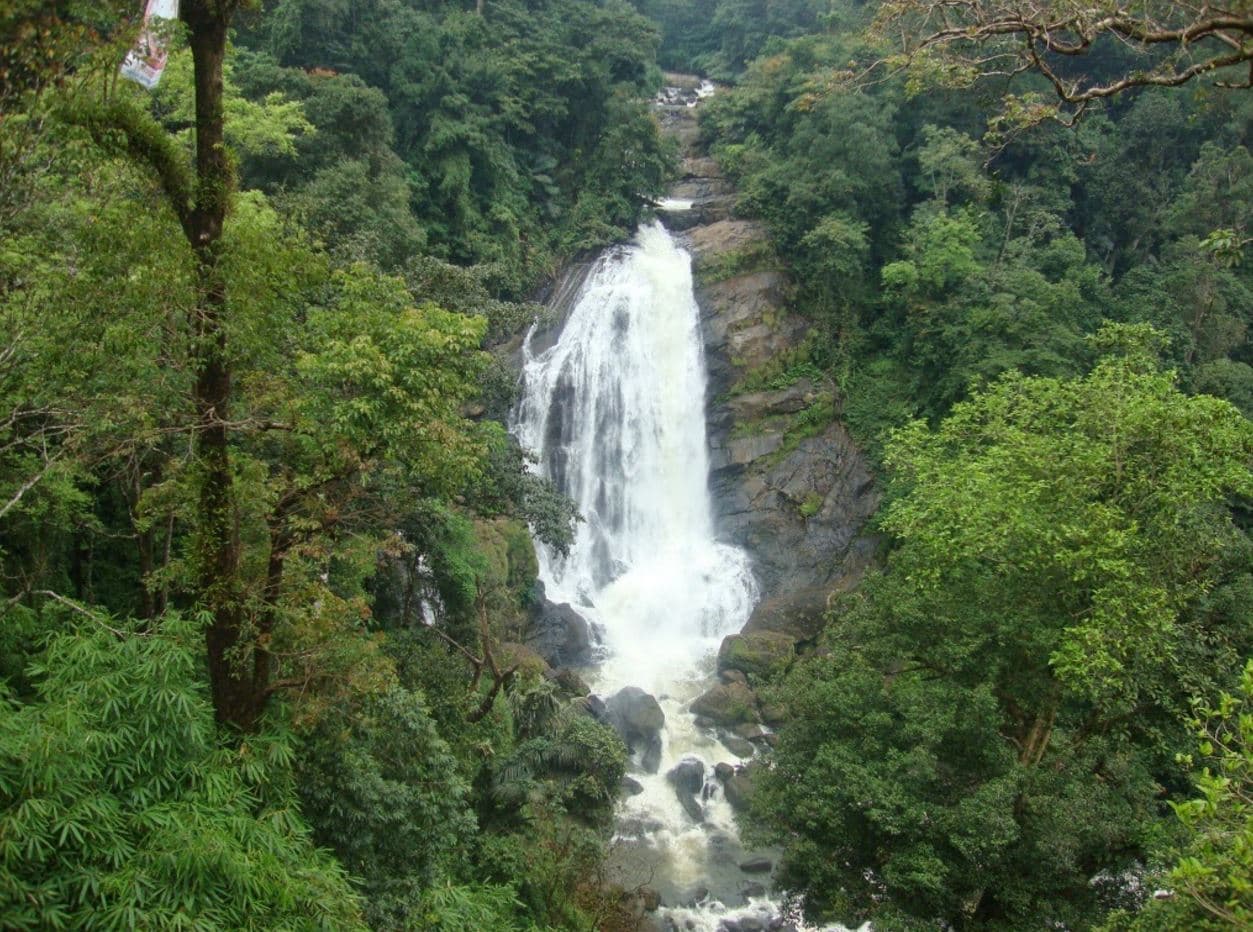 Bath In Lakkam Waterfalls