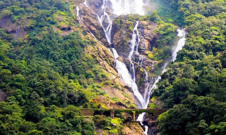 Dudhsagar Falls (564 Km from Bangalore)