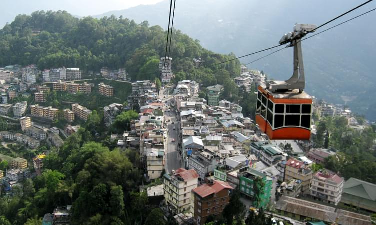 Cable Car Ride in Gangtok
