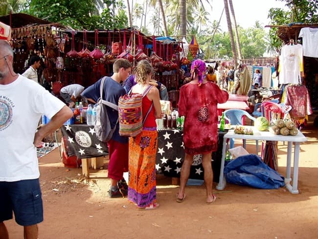 Wednesday Shopping in Anjuna Flea Market