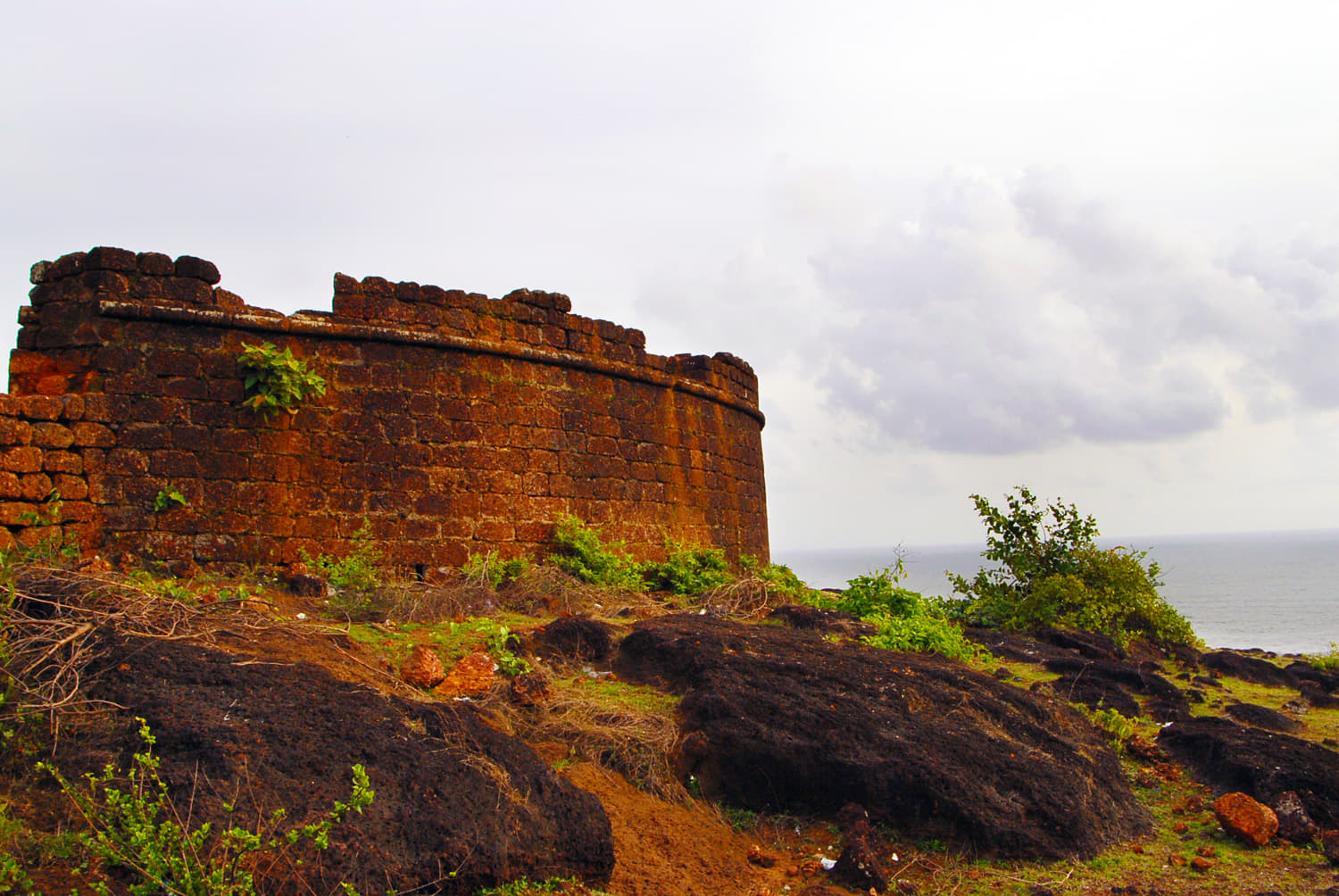  Sunset at Chapora Fort