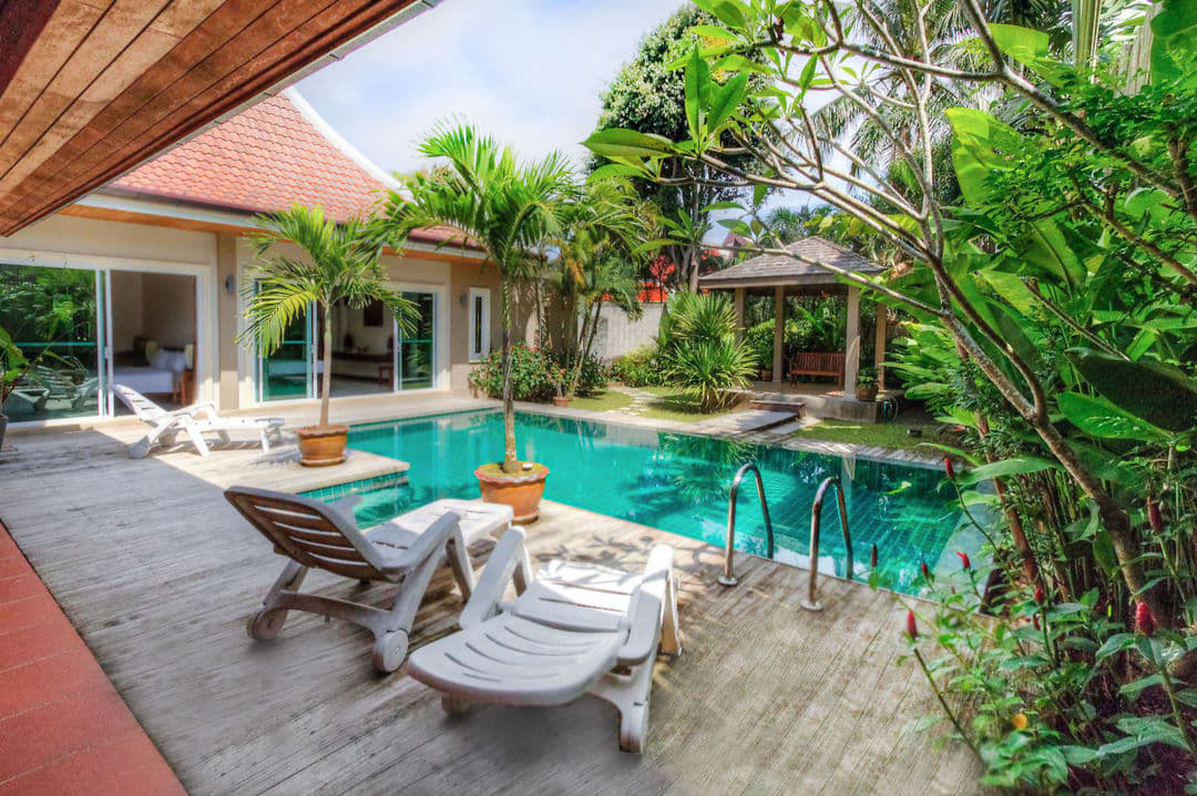 Relax in a Tropical Setting at a Grand Villa in Phuket