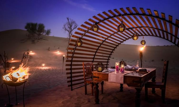 Pamper Your Partner with Desert Safari with BBQ 