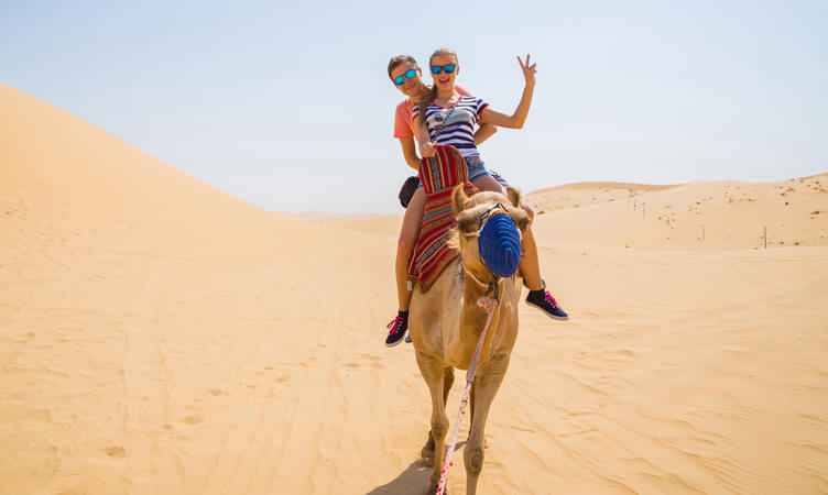Go on a Camel Riding Date