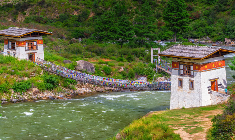 Punakha Suspension Bridge, Punakha