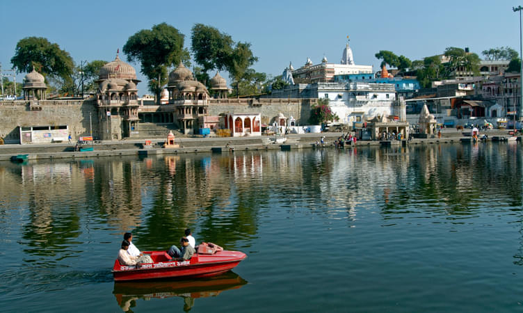Take a Boat Ride at Ram Ghat