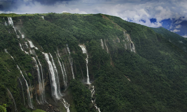 Seven Sisters Falls (58km from Shillong)