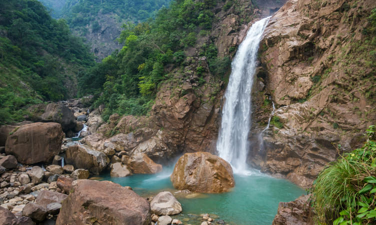 Rainbow Falls (54 km from Shillong)