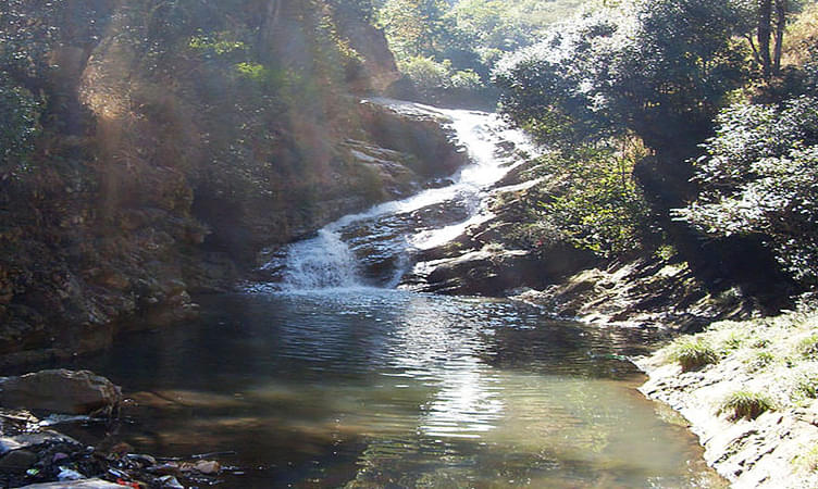 Spread Eagle Falls (2 km from Shillong)