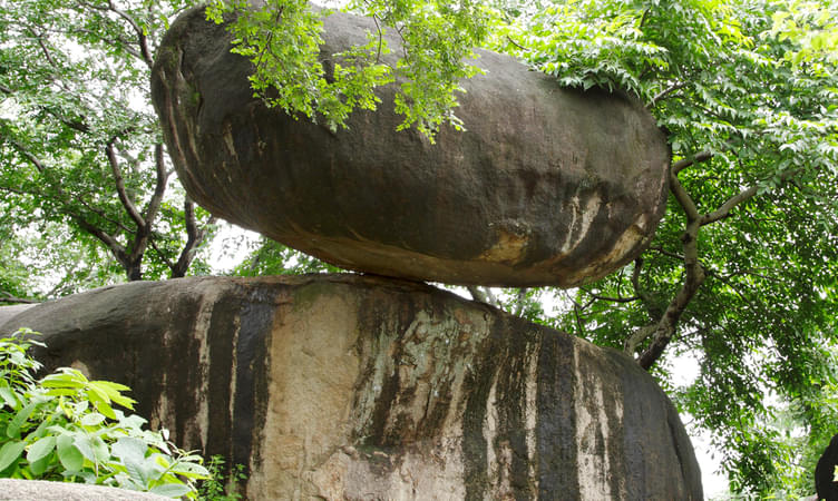 View the Rare Natural Occurring the Balancing Rock