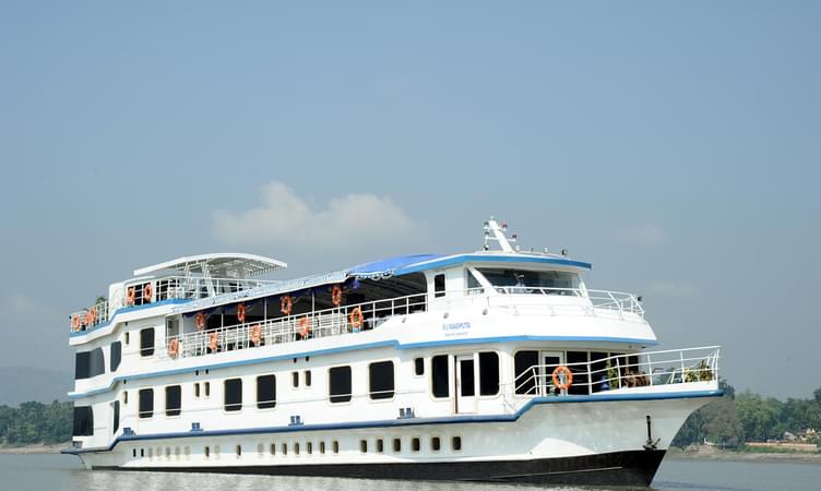 Cruise Away on the Brahmaputra River