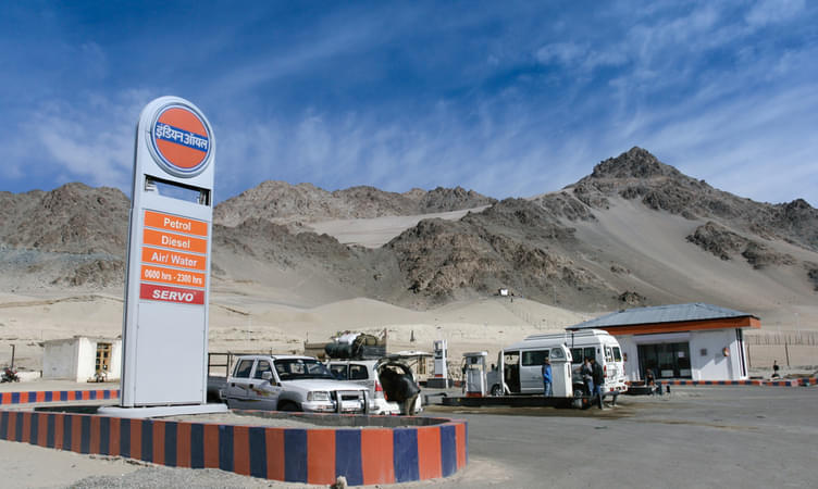 Petrol Pumps on Leh-Nubra Highway