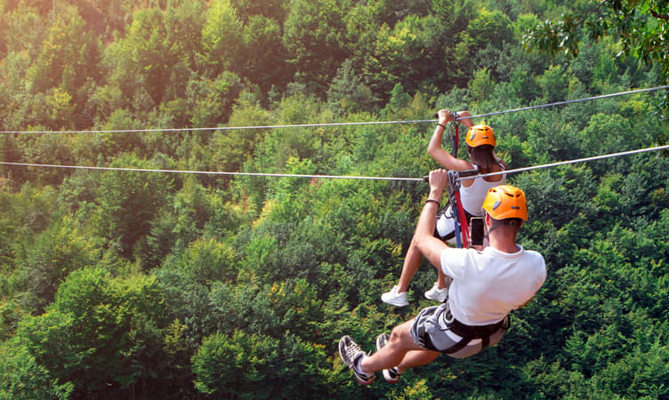 Zip Line, Awara Adventure Farm