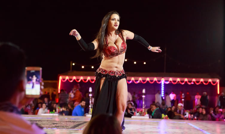 Intimate Camping Session with Belly Dancing