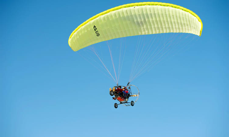 Touch Sky with Motorized Paragliding