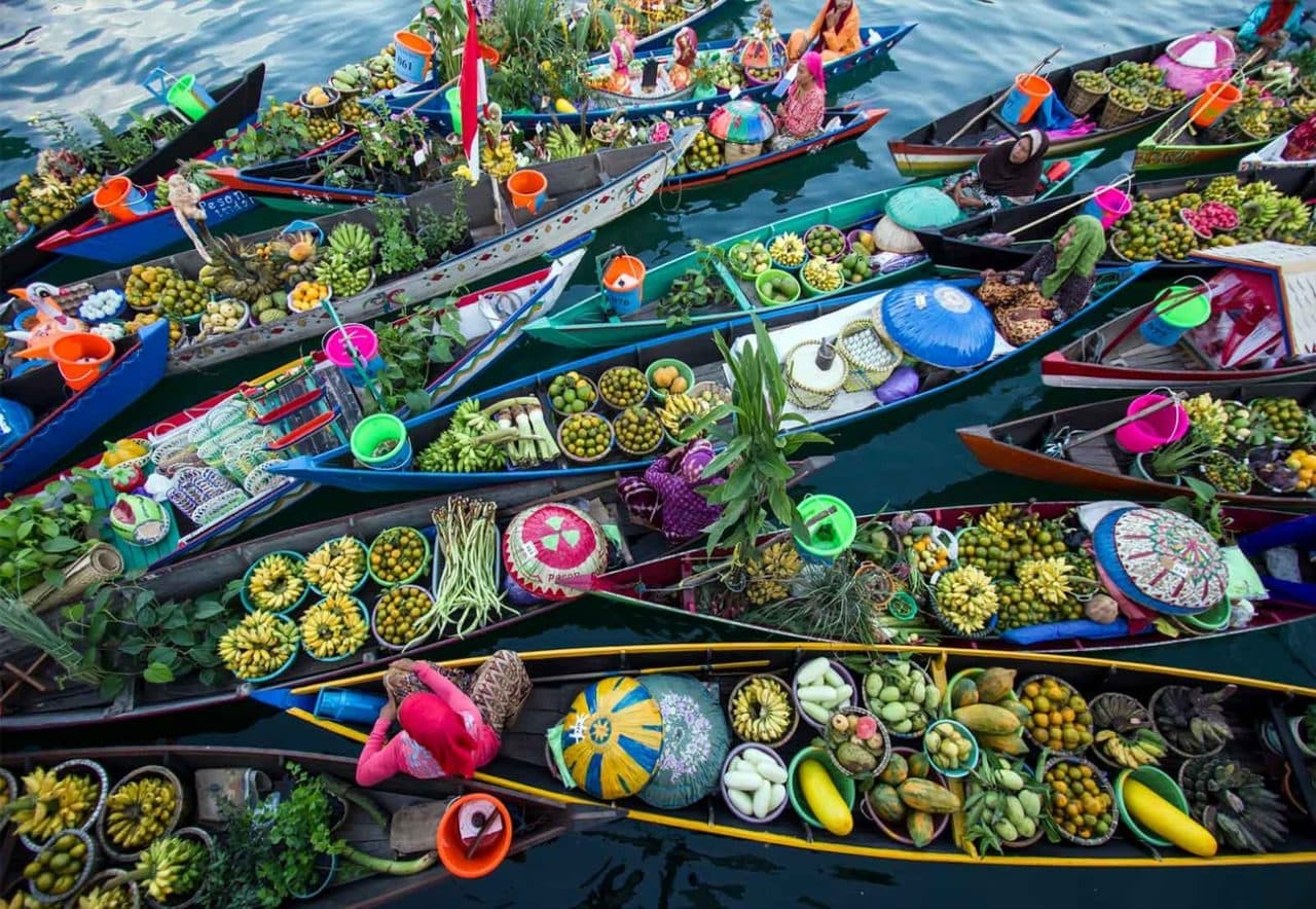 Koh Kret Floating Market