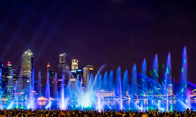 Spectra - A Light & Water Show at Marina Bay
