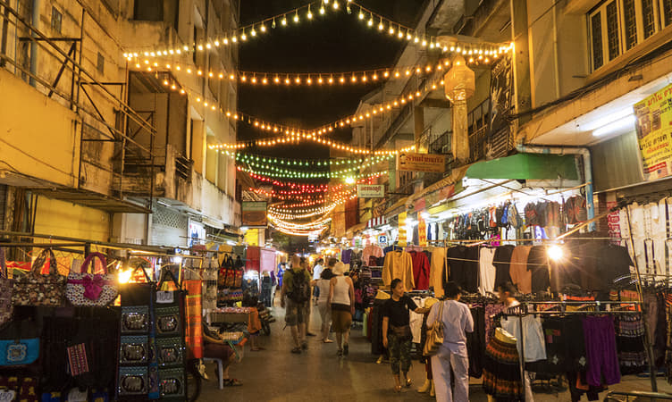 Night Bazar di Chiang Rai Night Bazar di Chiang Rai